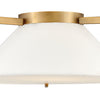 Calla LED Foyer Pendant in Brushed Bronze