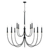 Capital Lighting 12 Light Chandelier