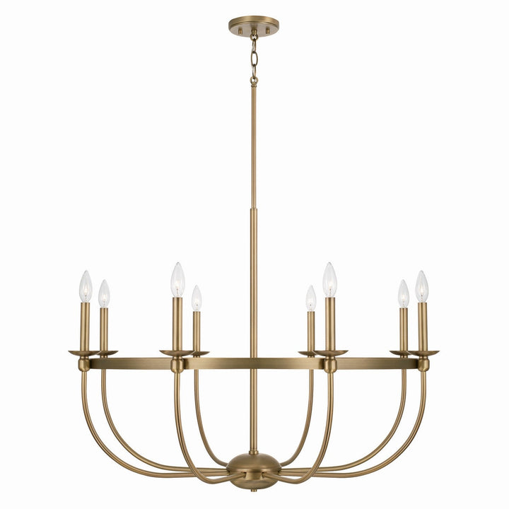 Capital Lighting Eight Light Chandelier