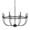 Capital Lighting Eight Light Chandelier