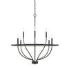 Capital Lighting Eight Light Chandelier