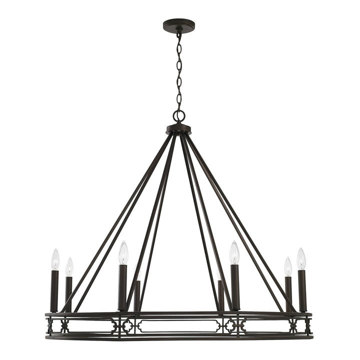 Capital Lighting Eight Light Chandelier