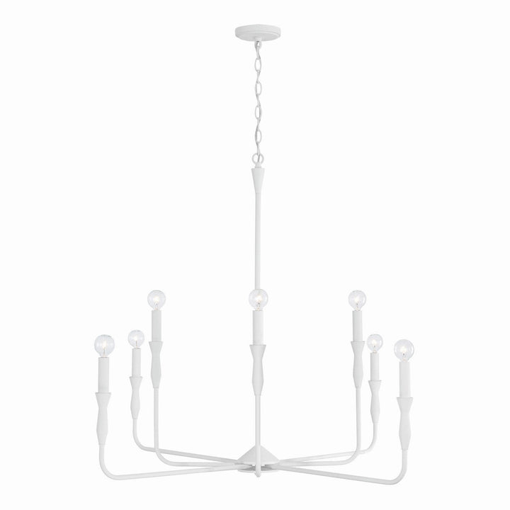 Capital Lighting Eight Light Chandelier