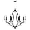 Capital Lighting Eight Light Chandelier