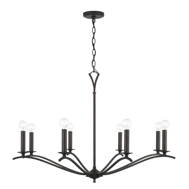 Capital Lighting Eight Light Chandelier