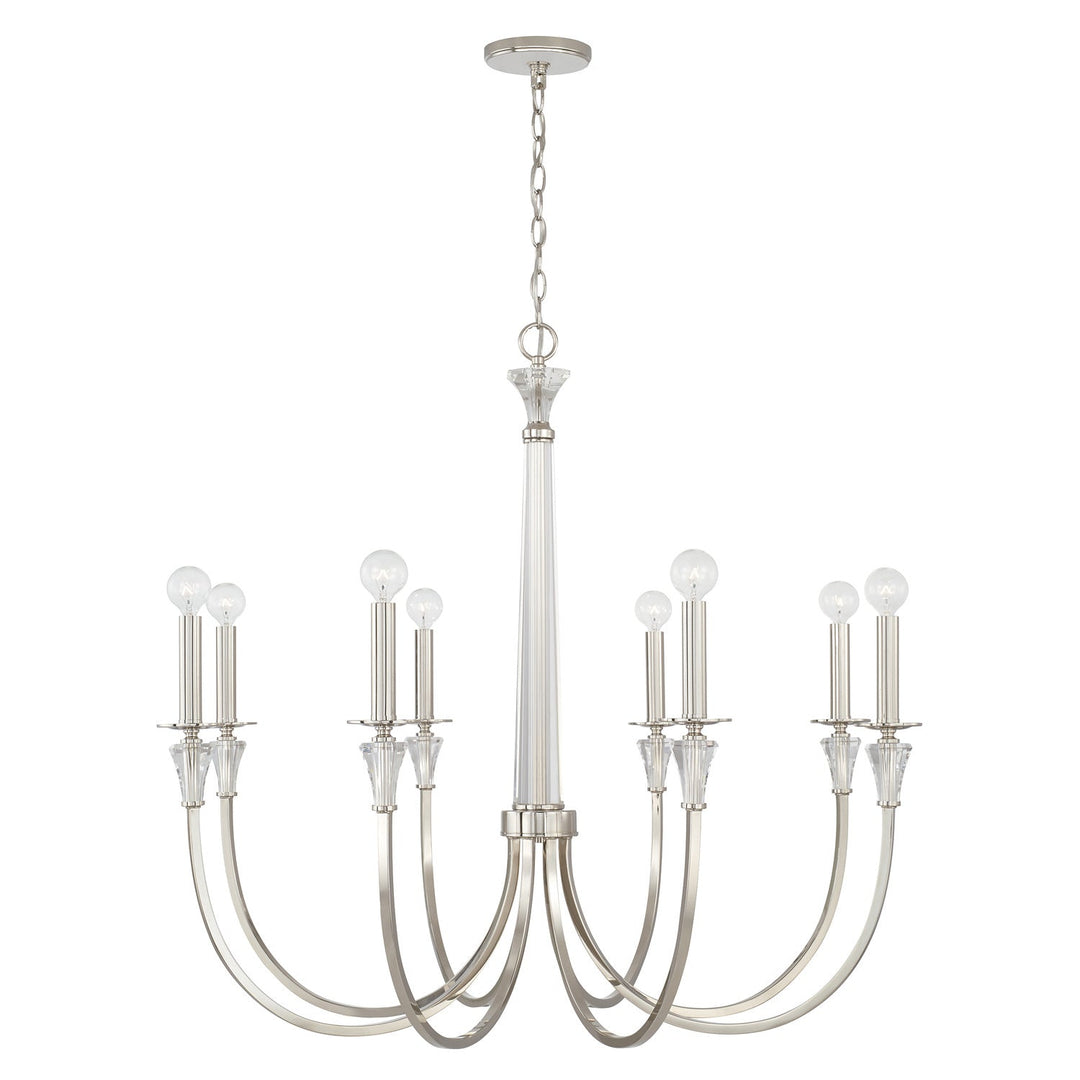 Capital Lighting Eight Light Chandelier