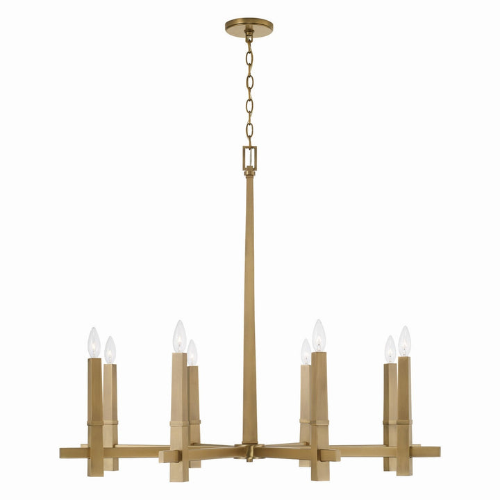 Capital Lighting Eight Light Chandelier