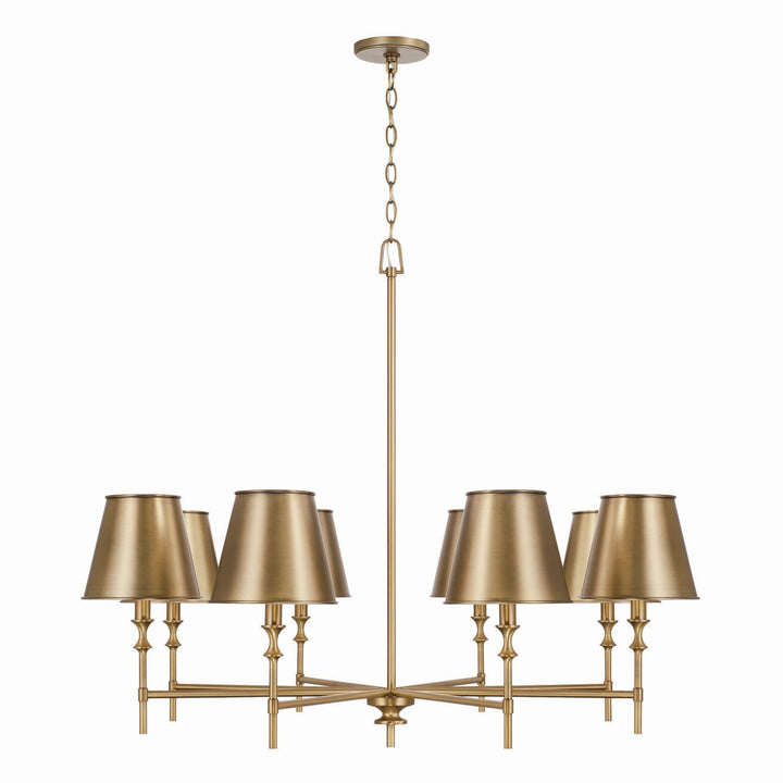 Capital Lighting Eight Light Chandelier