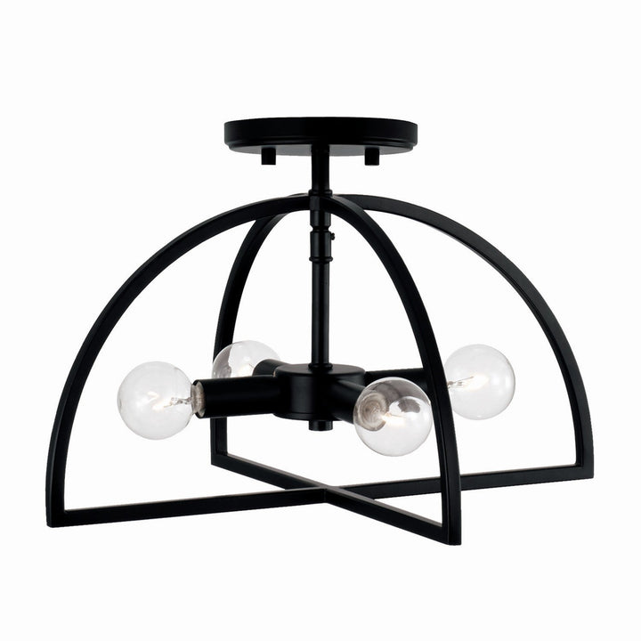 Capital Lighting Four Light Semi-Flush Mount