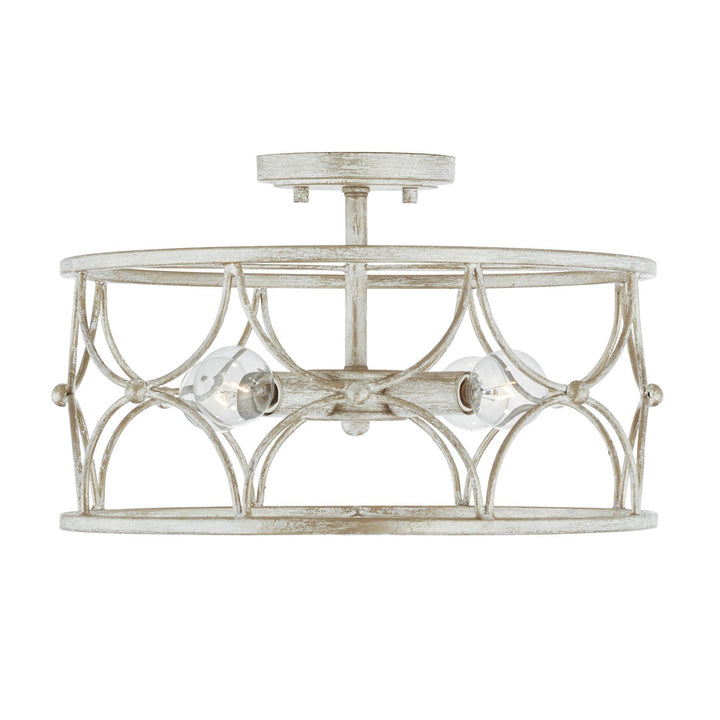 Capital Lighting Four Light Semi-Flush Mount