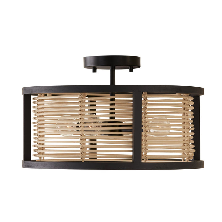 Capital Lighting Four Light Semi-Flush Mount