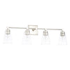 Capital Lighting Four Light Vanity