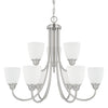 Capital Lighting Nine Light Chandelier