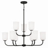 Capital Lighting Nine Light Chandelier