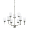 Capital Lighting Nine Light Chandelier