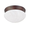 Capital Lighting One Light Flush Mount, 7.5" Wide
