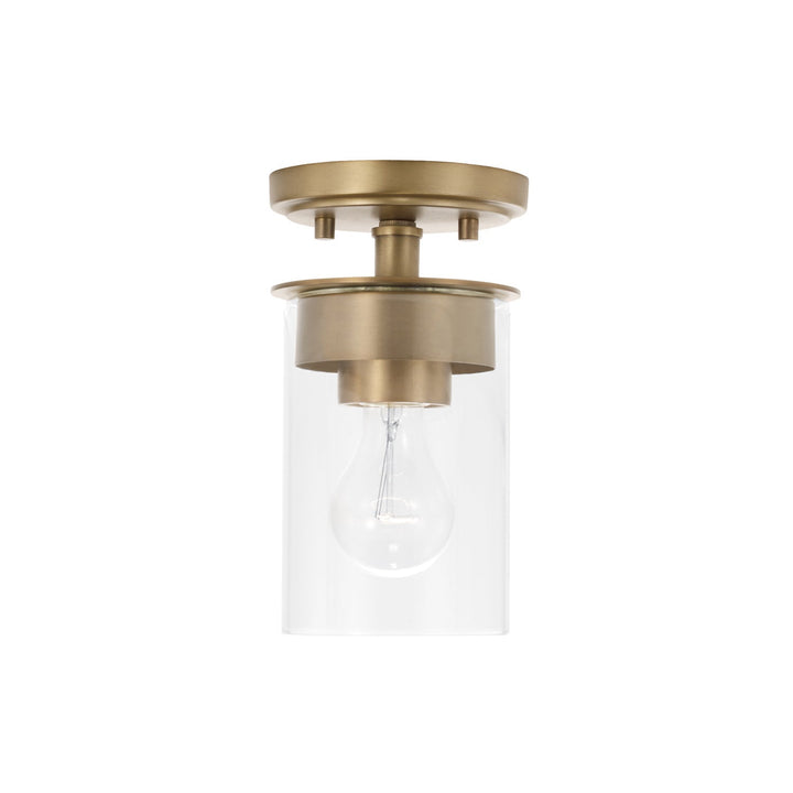 Capital Lighting One Light Semi-Flush Mount