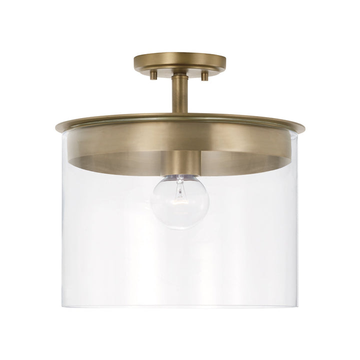 Capital Lighting One Light Semi-Flush Mount