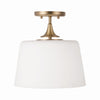 Capital Lighting One Light Semi-Flush Mount