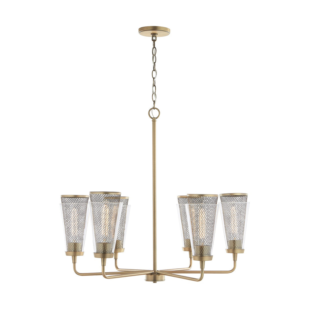 Capital Lighting Six Light Chandelier