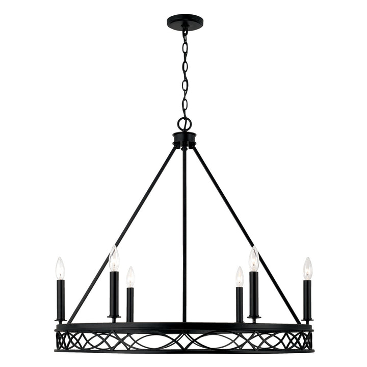 Capital Lighting Six Light Chandelier