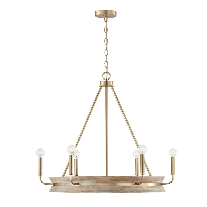 Capital Lighting Six Light Chandelier