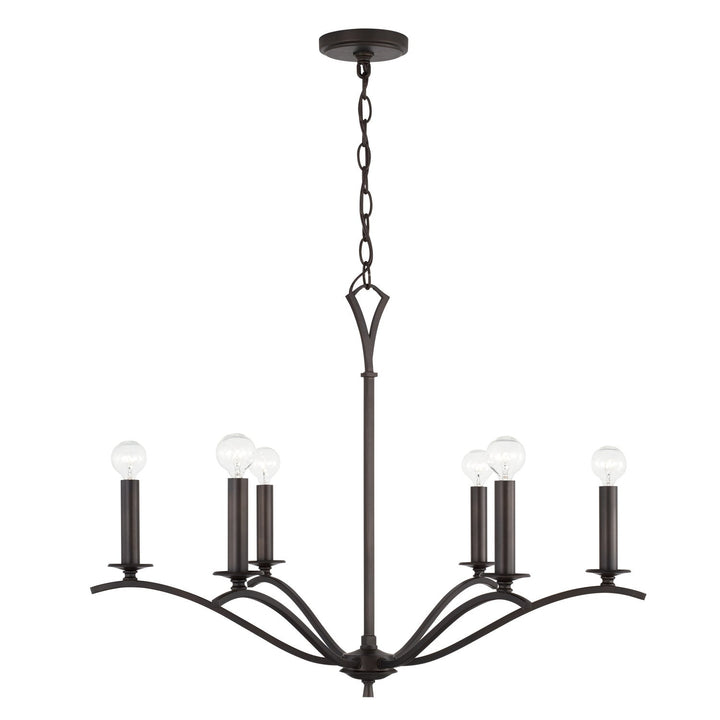 Capital Lighting Six Light Chandelier