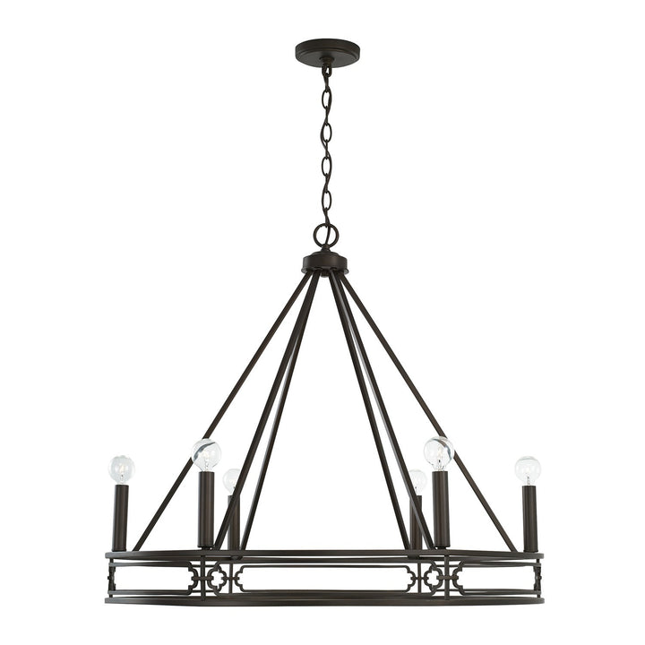 Capital Lighting Six Light Chandelier