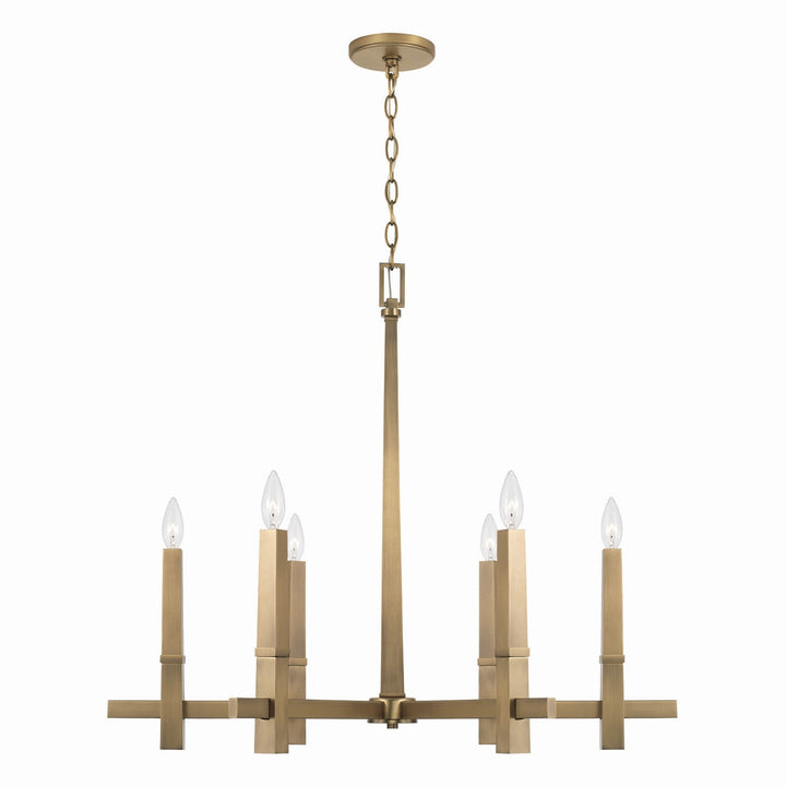 Capital Lighting Six Light Chandelier