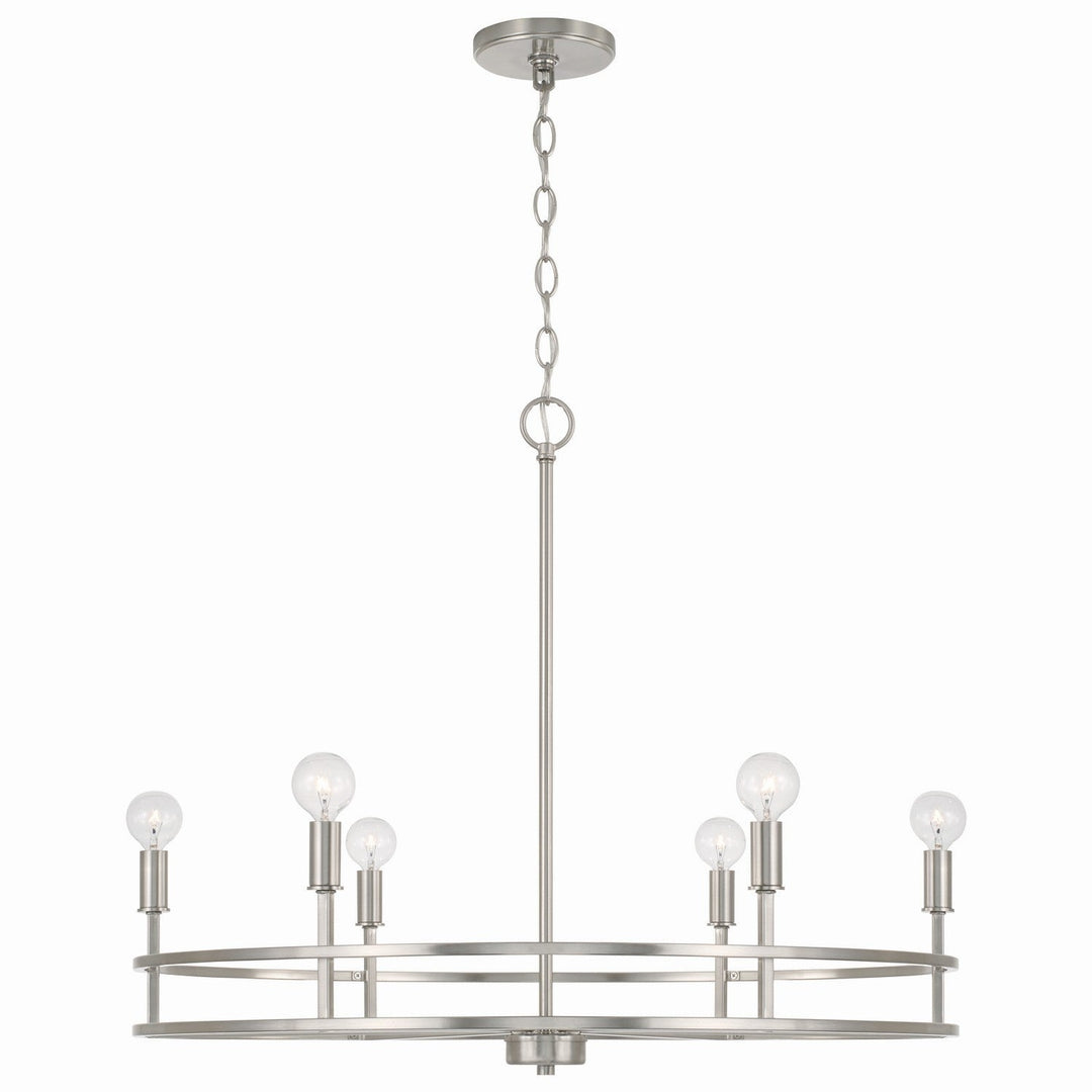 Capital Lighting Six Light Chandelier