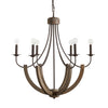 Capital Lighting Six Light Chandelier