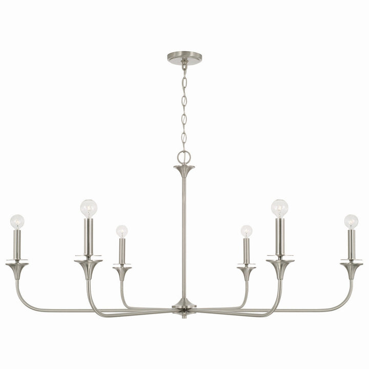 Capital Lighting Six Light Chandelier