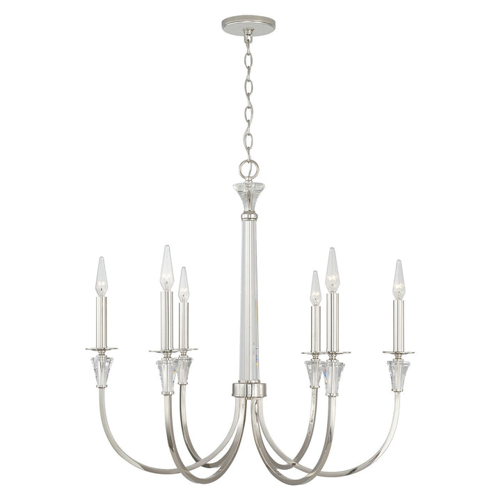 Capital Lighting Six Light Chandelier