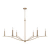 Capital Lighting Six Light Chandelier