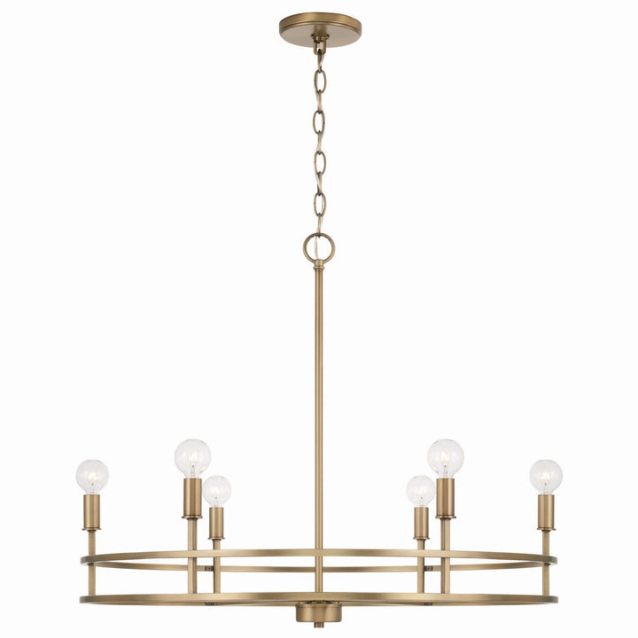 Capital Lighting Six Light Chandelier