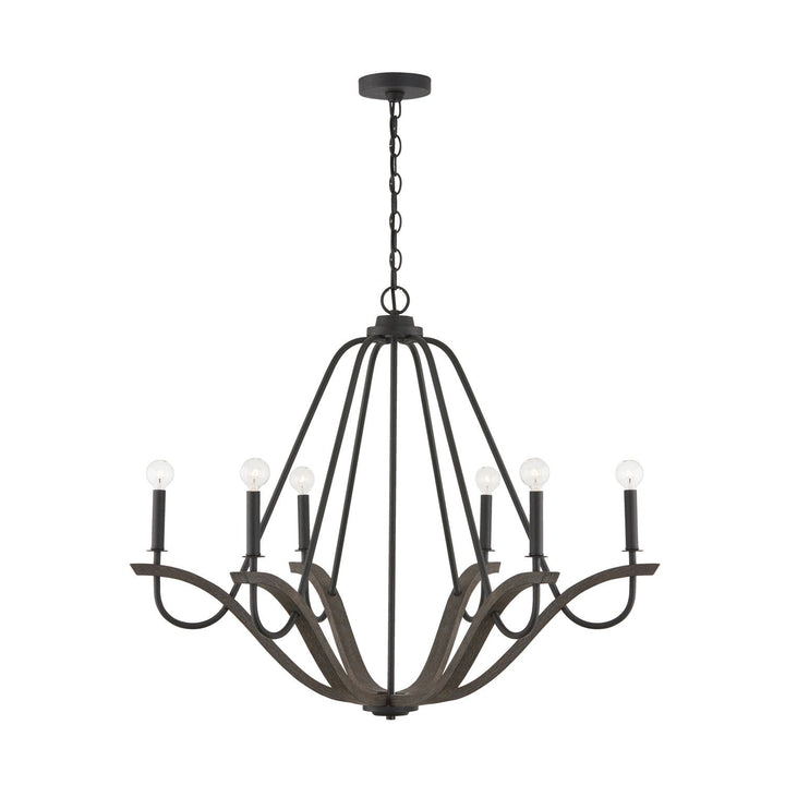 Capital Lighting Six Light Chandelier