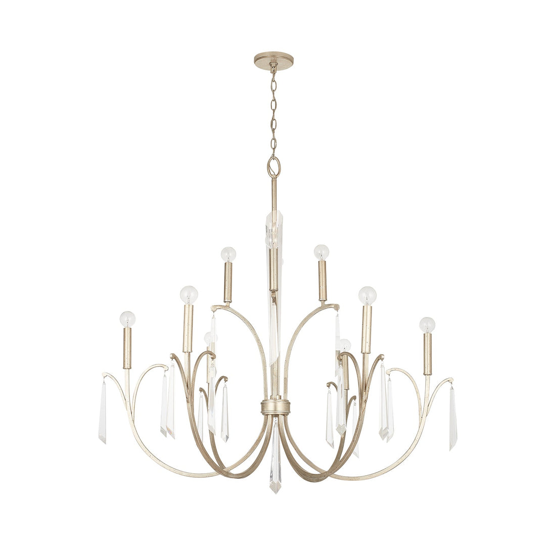 Capital Lighting Ten Light Chandelier