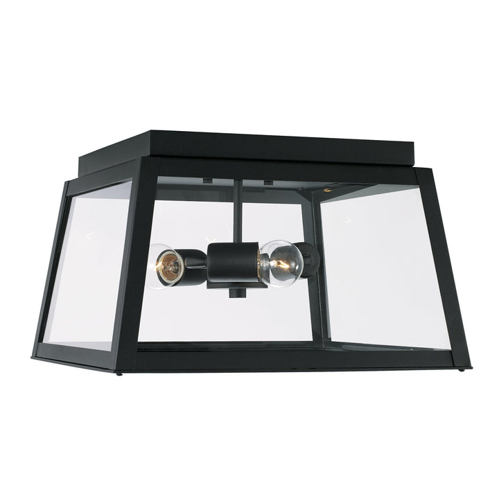 Capital Lighting Three Light Outdoor Flush Mount