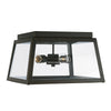 Capital Lighting Three Light Outdoor Flush Mount