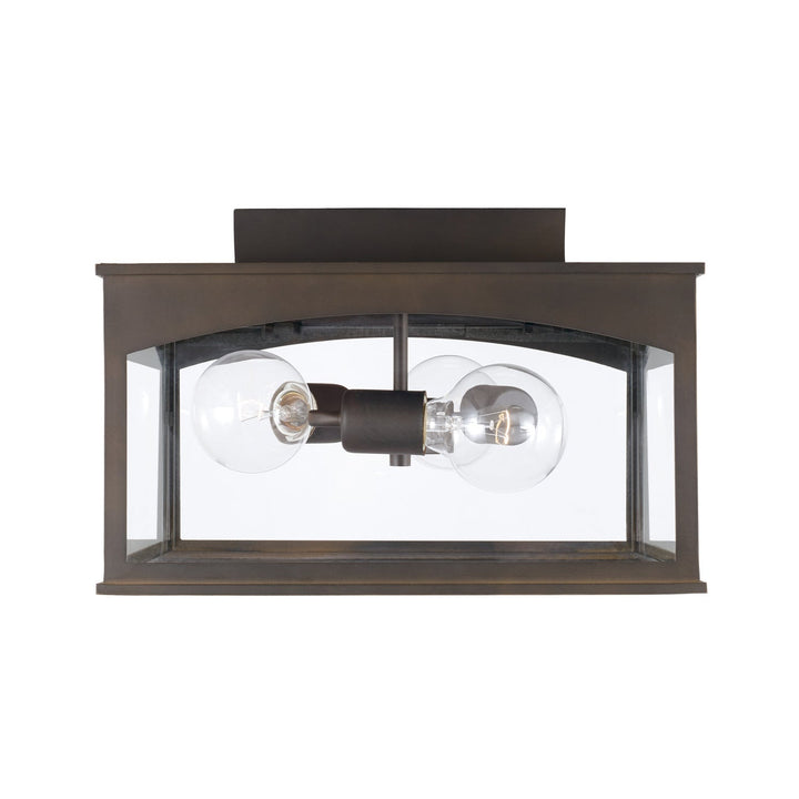 Capital Lighting Three Light Outdoor Flush Mount