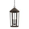 Capital Lighting Three Light Outdoor Hanging Lantern