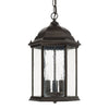 Capital Lighting Three Light Outdoor Hanging Lantern