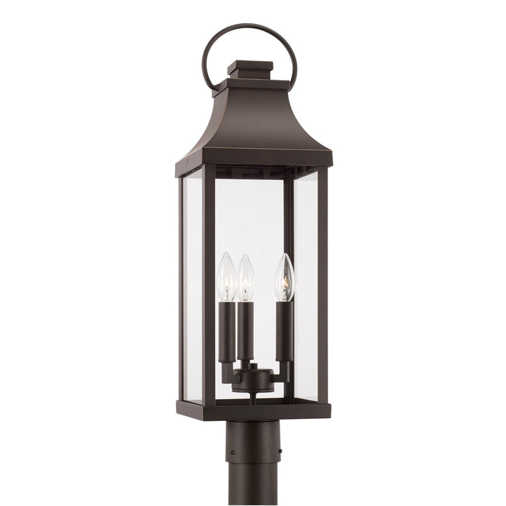 Capital Lighting Three Light Outdoor Post Lantern