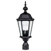 Capital Lighting Three Light Outdoor Post Lantern