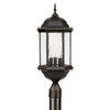 Capital Lighting Three Light Outdoor Post Lantern