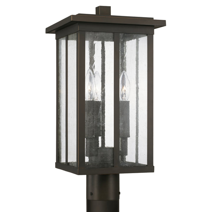 Capital Lighting Three Light Outdoor Post Lantern