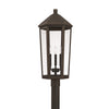 Capital Lighting Three Light Outdoor Post Lantern