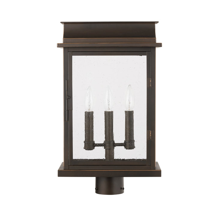 Capital Lighting Three Light Outdoor Post Lantern