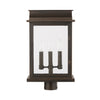 Capital Lighting Three Light Outdoor Post Lantern