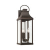 Capital Lighting Three Light Outdoor Wall Lantern